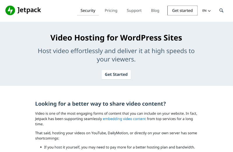 hosting video gratuito