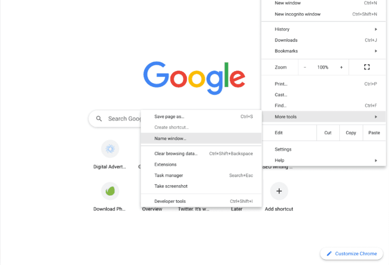 วิธีล้างแคชสำหรับ google chrome