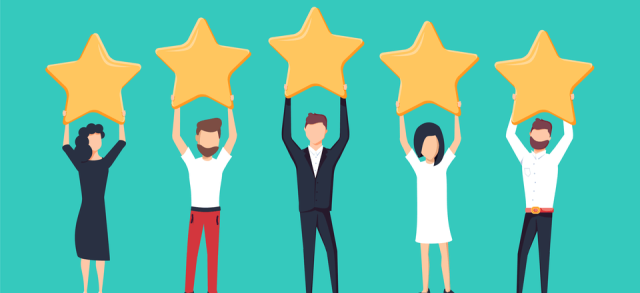 avis sur la page de destination