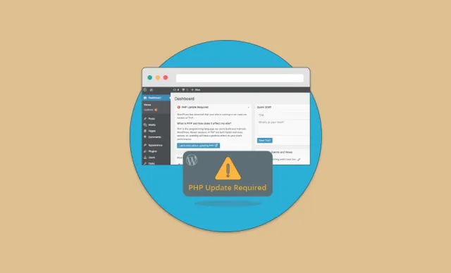Tylko najnowsza wersja CMS, wtyczek i motywów