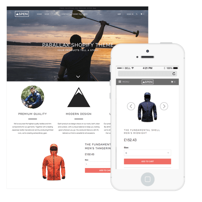 모바일 반응형 테마