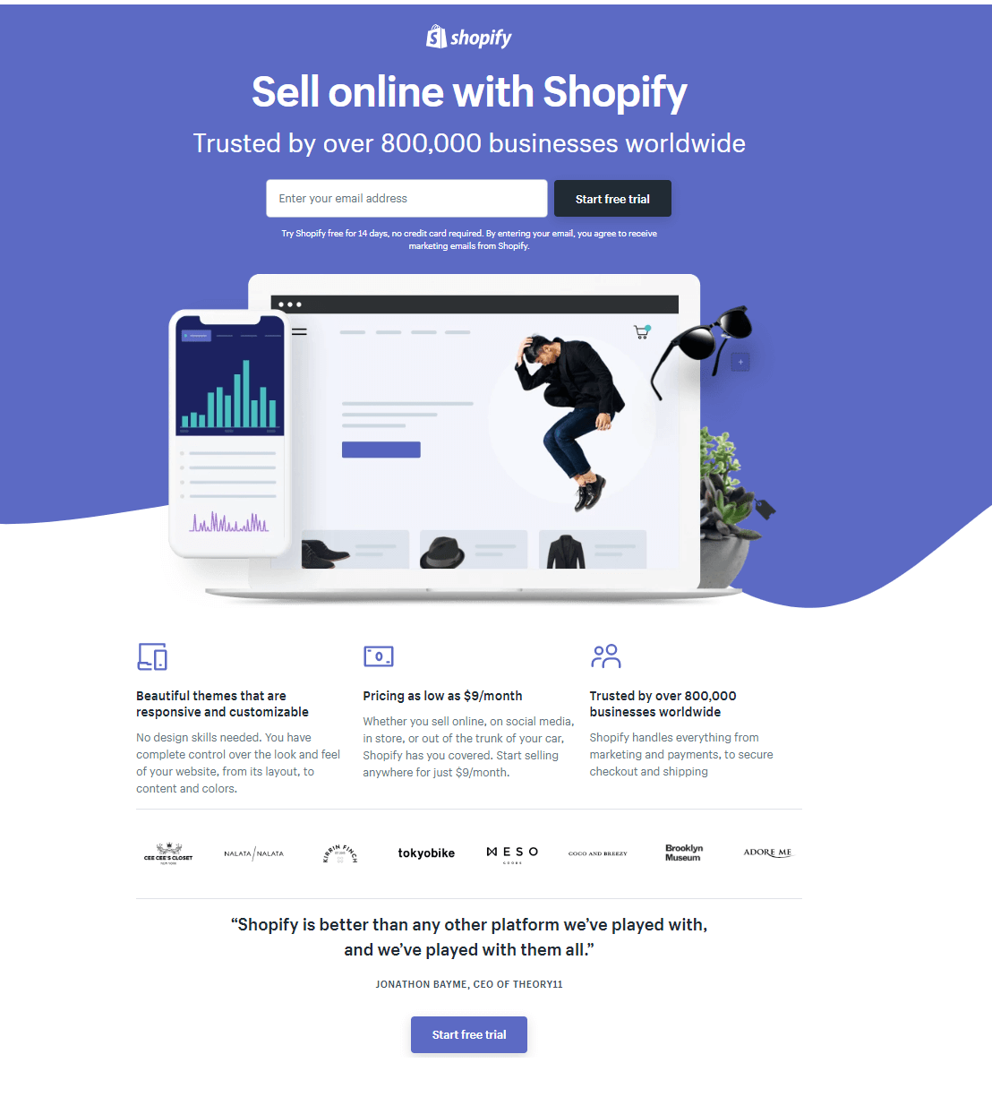 Shopify, açılış sayfalarına sosyal kanıt ekler