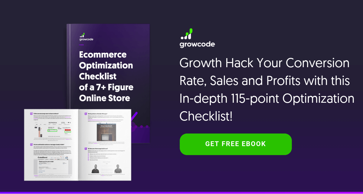 Liste de contrôle d'optimisation du commerce électronique Ecommerce Optimization Checklist