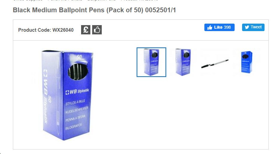 無品牌產品名稱