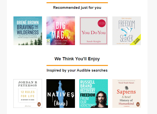 Ecommerce recommendations