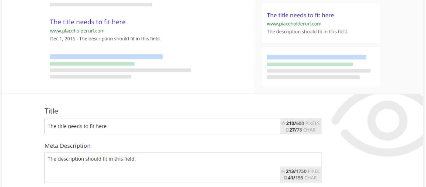 شاشة أداة معاينة SERP الخاصة بـ Zeo