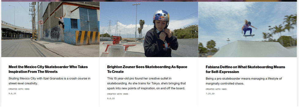 اختيار المنشورات من قسم Boardly في موقع Vice - الشاشة