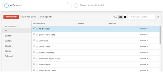 Сегментирование вашего трафика Segmenting Your Traffic