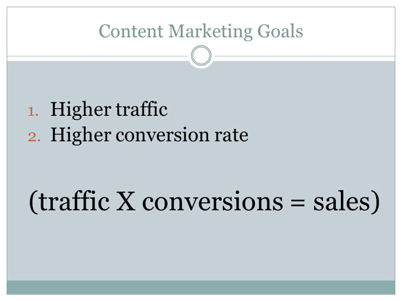 objectifs de marketing de contenu content marketing goals