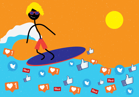 喜欢、链接和分享 Likes, Links, and Shares