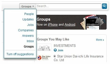 LinkedInグループ LinkedIn Groups