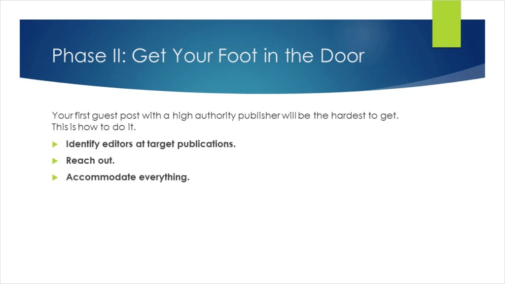 与主流媒体合作 Getting Your Foot In the Door With Major Media