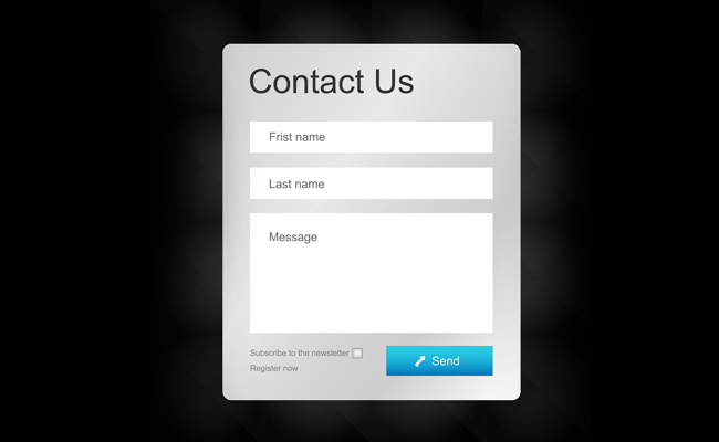 Decrease your number of required fields