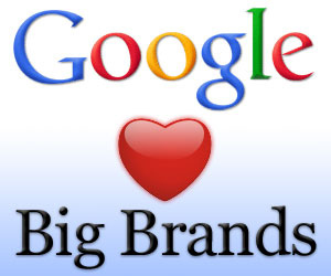 Google aime les grandes marques Google Loves Big Brands