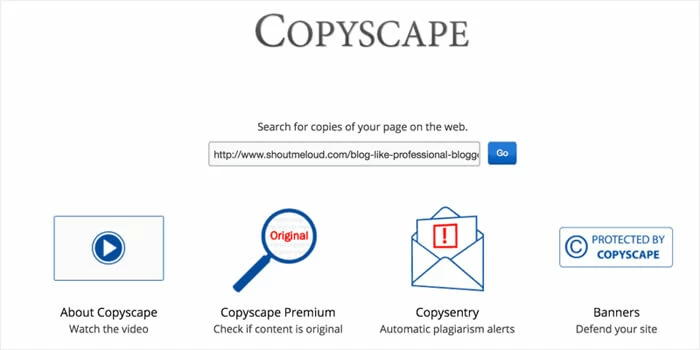 Copyscape Copyscape