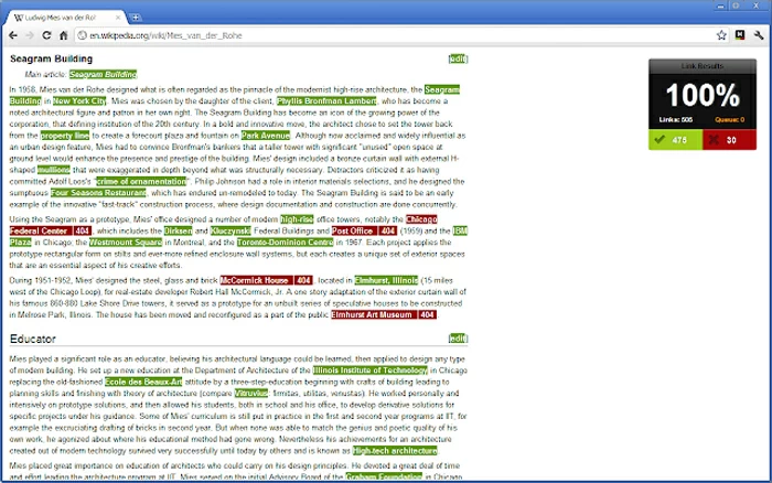 Verifique meus links