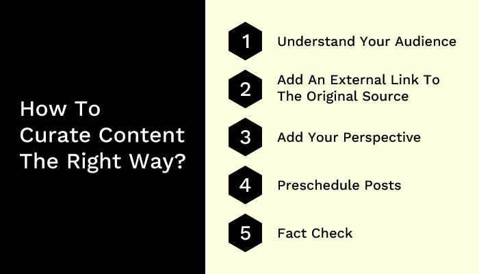 如何以正確的方式策劃內容