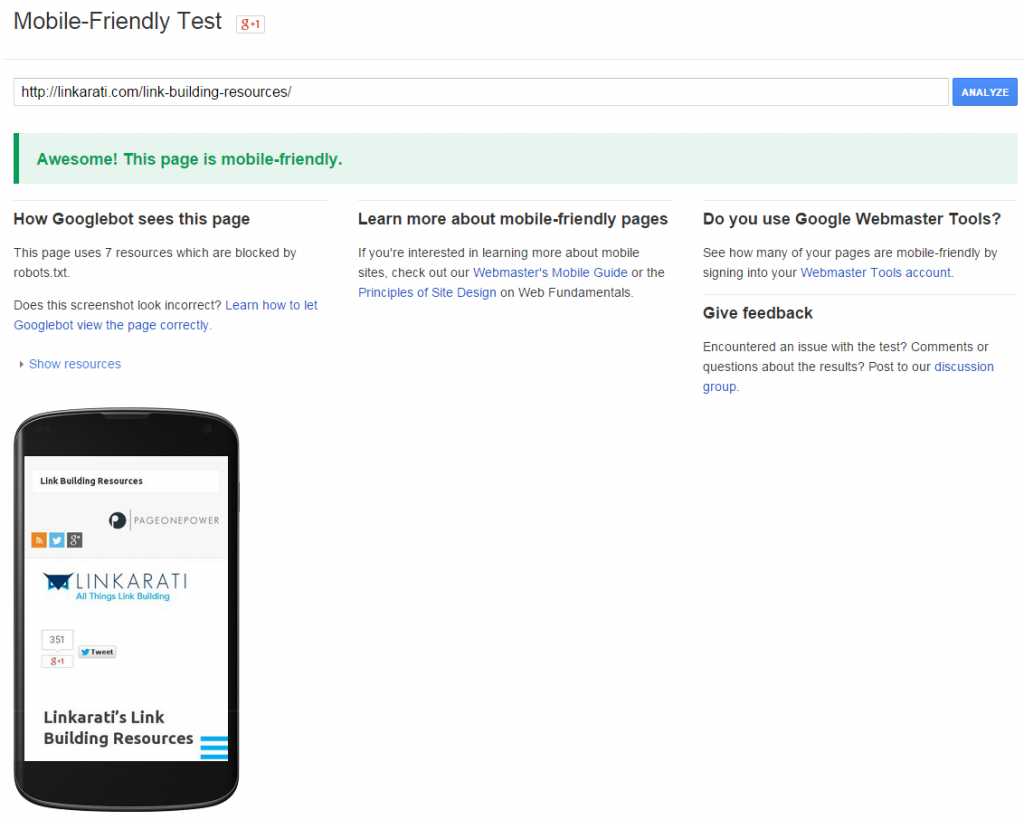 移动测试 LBRP 结果