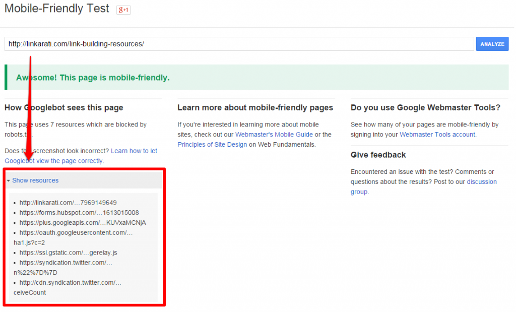 移动测试 LBRP 结果 Robots.txt 显示资源