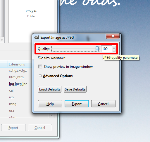 Exporter la capture d'écran