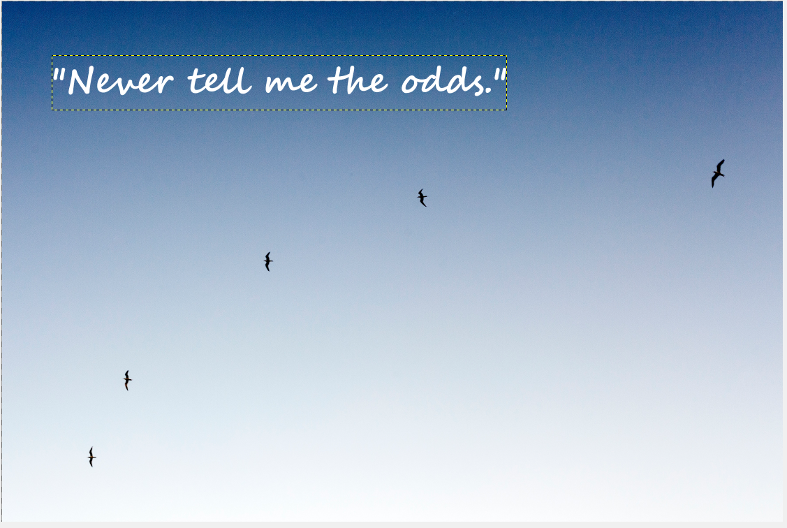 Ajuster l'exemple de police de texte