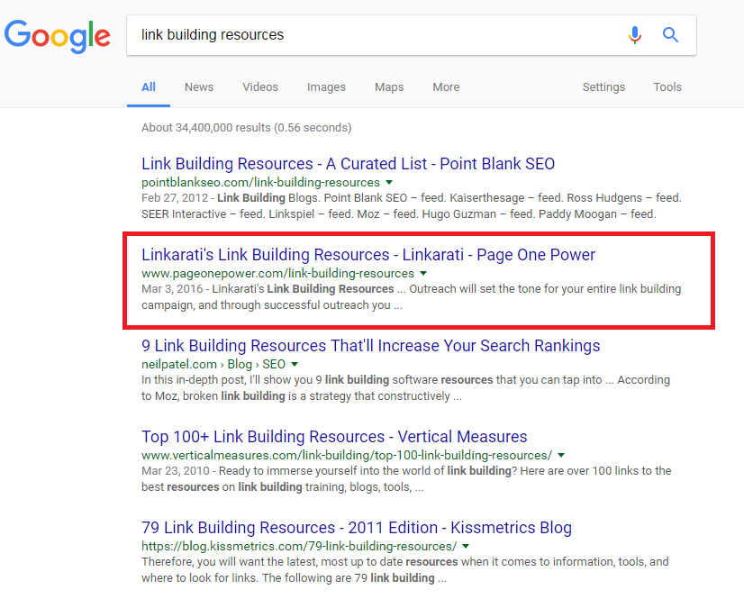 Creazione di link di Google Resources.png