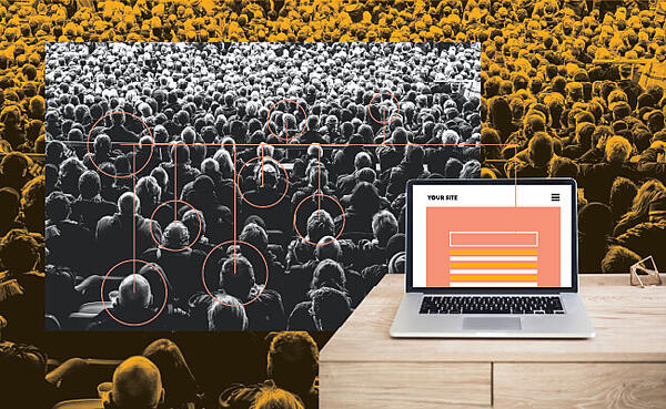 Immagine della folla di persone