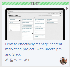 Image de la tâche Breeze