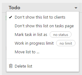 Personnalisation de la liste Breeze