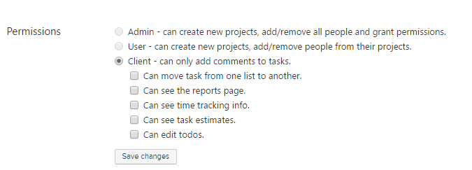 Inviter le client à Breeze