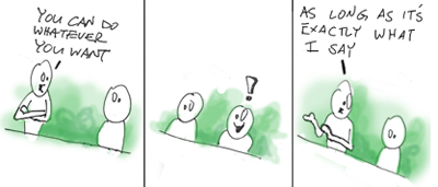 Bande dessinée cliente