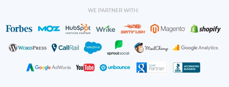 نحن شركاء مع