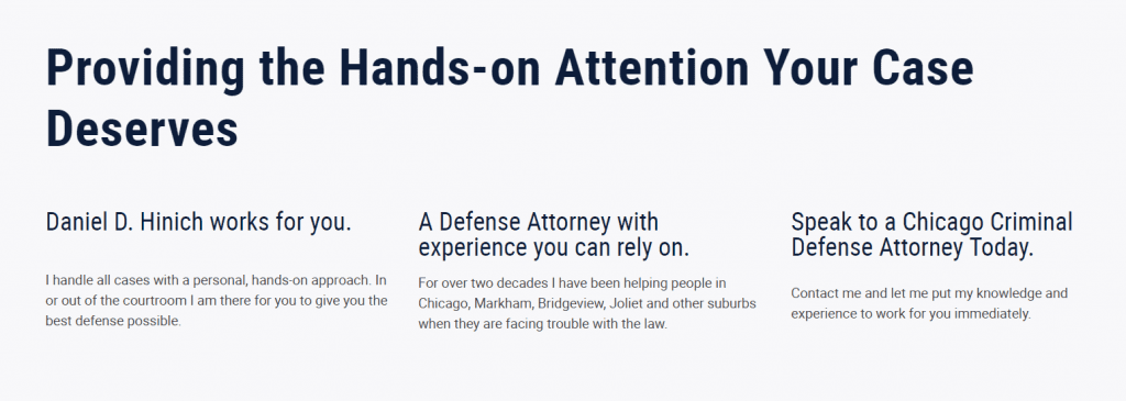 عدم إعطاء العملاء المحتملين سببًا لاختيارك بدلاً من أي محامٍ آخر