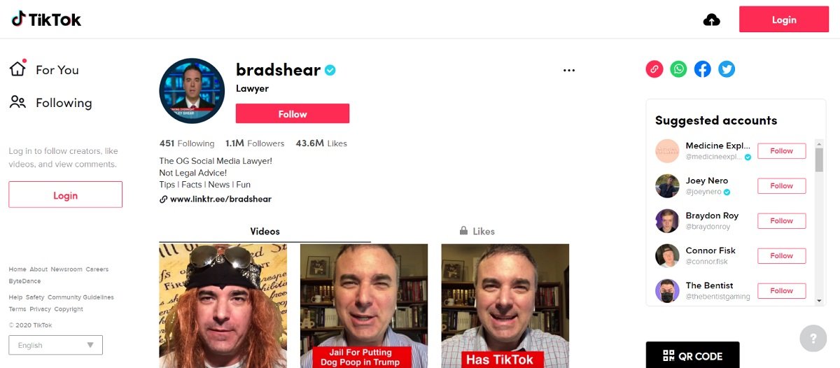 tiktok para abogados