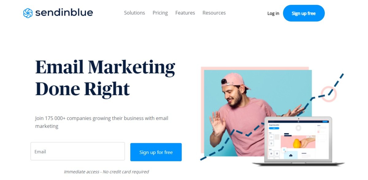 sendinblue 電子郵件營銷工具