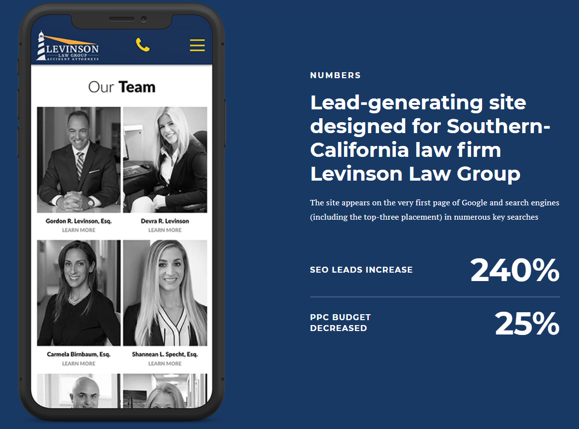 人身傷害の法律事務所のためのSEO