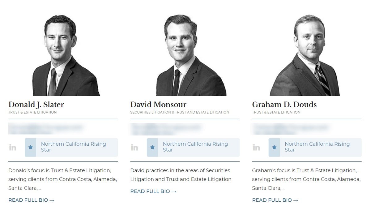 法律事務所の弁護士の経歴