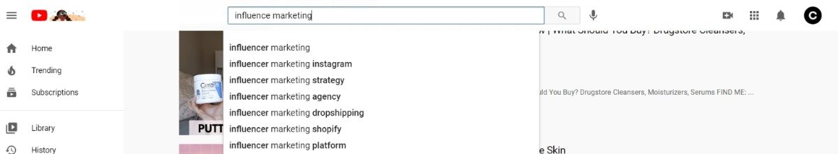 インフルエンサーマーケティングYouTube
