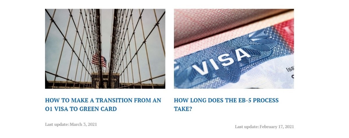 移民弁護士のブログ投稿