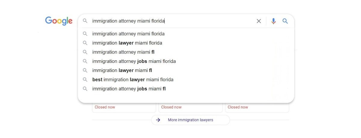 移民弁護士ppcキーワード