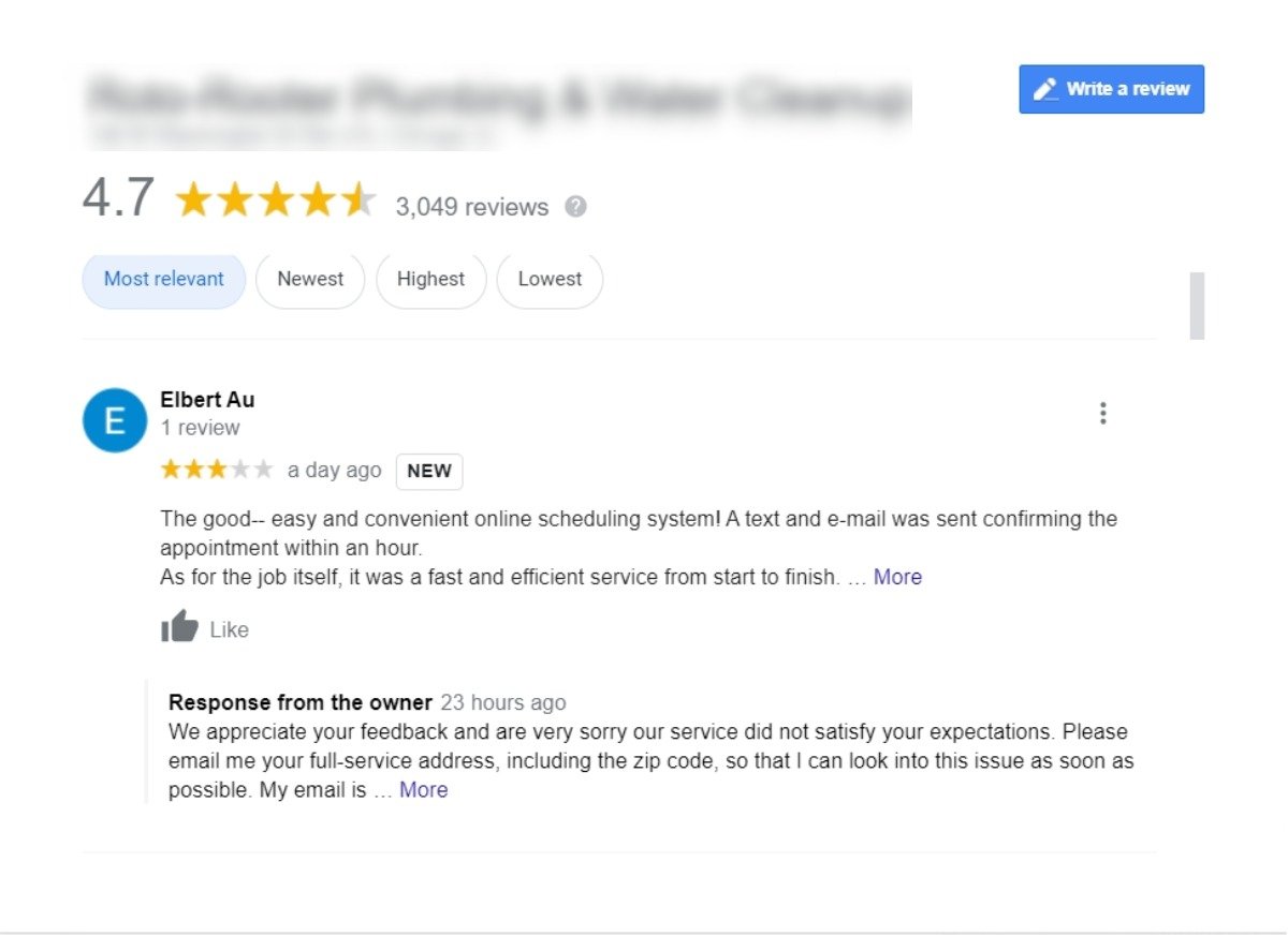 сантехники google мой бизнес обзор
