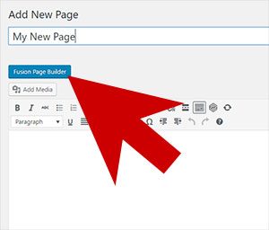 Fusion Sayfa Oluşturucu'yu Etkinleştir