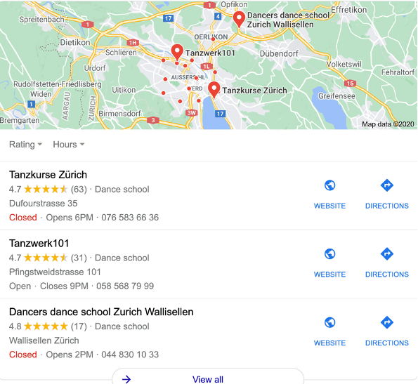 댄싱스쿨 구글검색