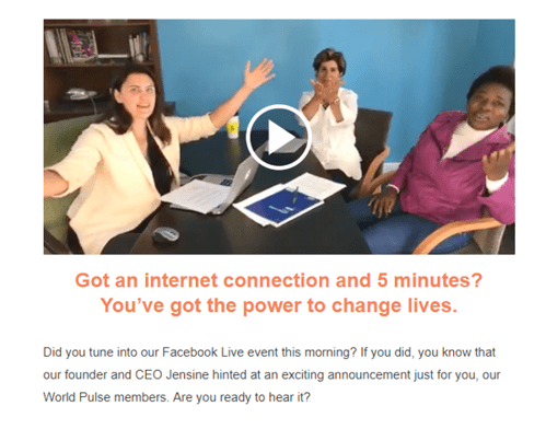 Прямая трансляция для некоммерческих организаций