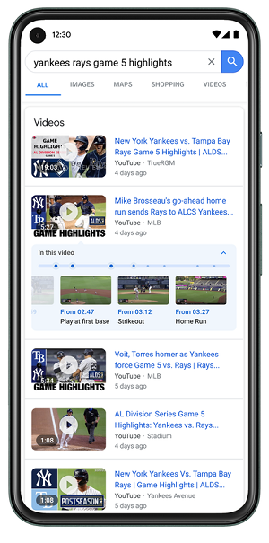 Google視頻部分索引