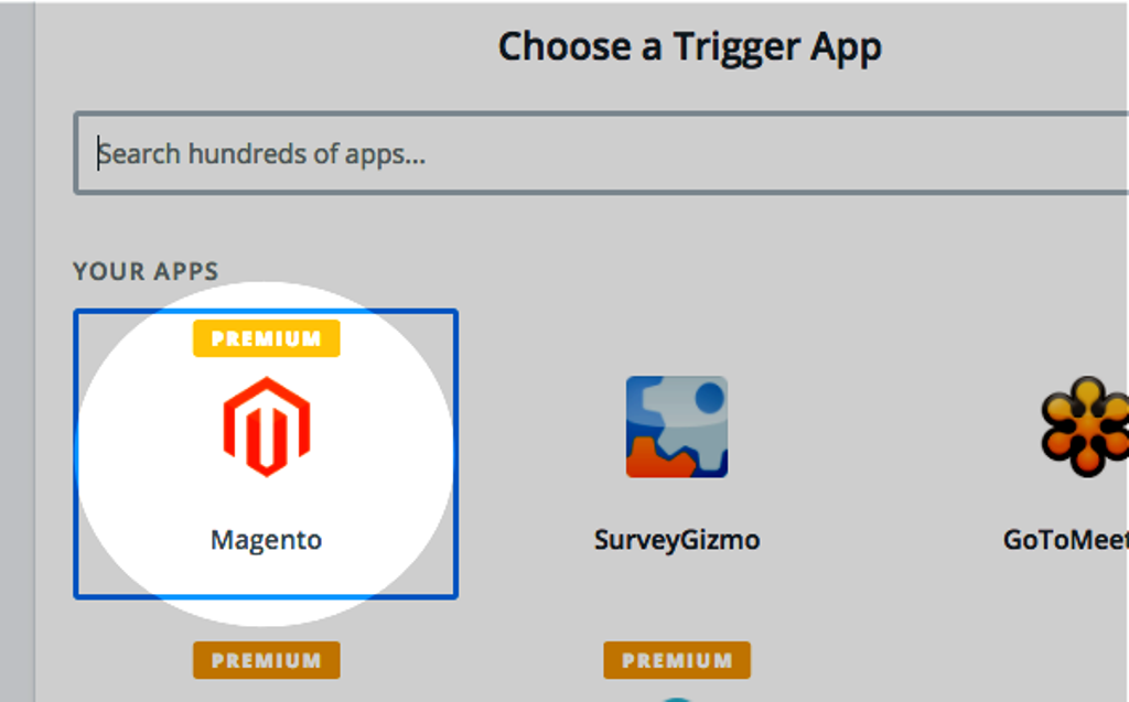 ส่วนขยาย Aweber Magento