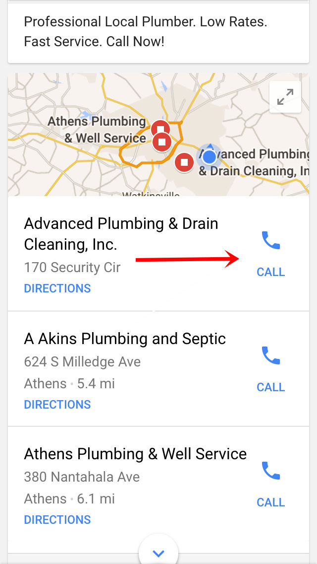 SEO ท้องถิ่นสำหรับช่างประปา