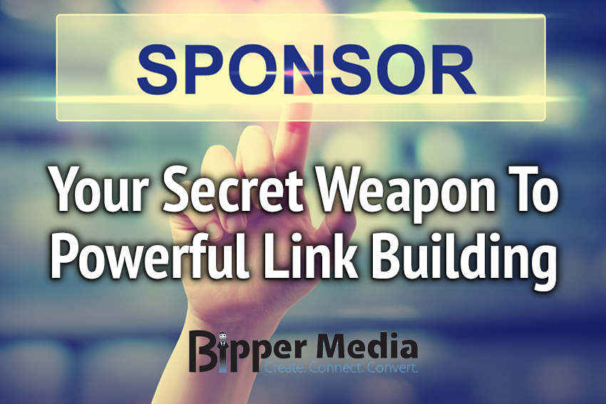 通過贊助建立 SEO 鏈接