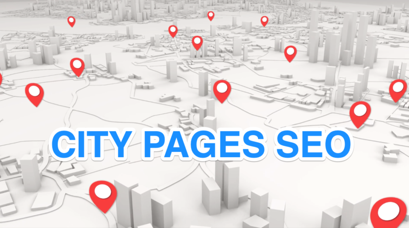 Городские страницы SEO