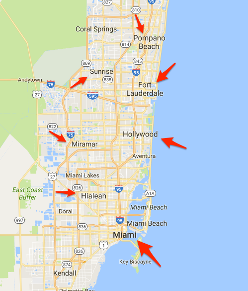 Местные SEO окрестных городов